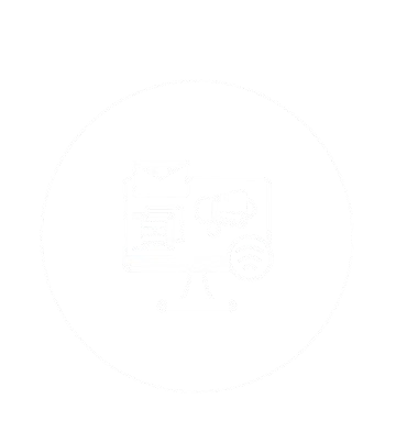 Website design and digital marketing services icon representing responsive web development and SEO.